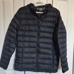 Women's Black Puffer Jacket